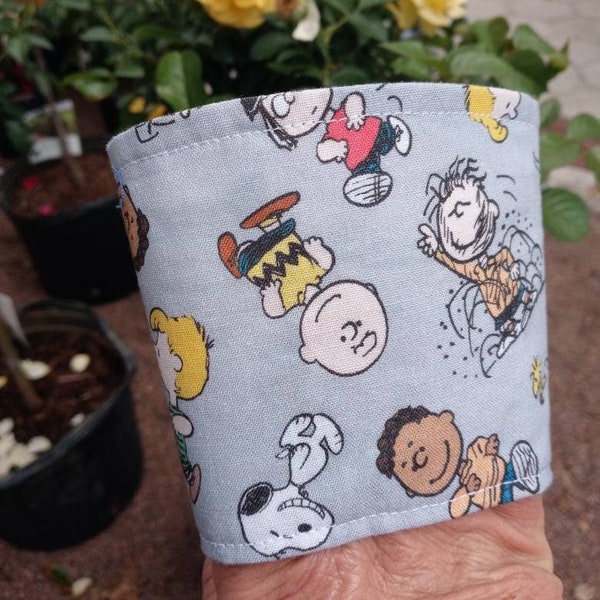 Peanuts Coffee Cozy, Muppet Babies Coffee Cozy, Charlie Brown Drink Cozy, Baby Miss Piggy Coffee Cozy, Snoopy Coffee Cozy, Baby Gonzo Cozy