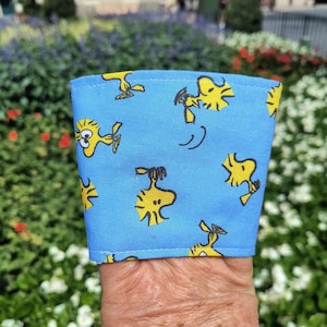 Porta-copos reversível Woodstock, porta-copos Snoopy