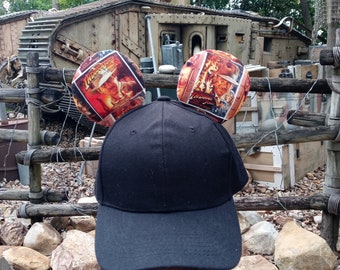 ヴィンテージ インディ ジョーンズ ハット 90年代 00年代 ストラップ