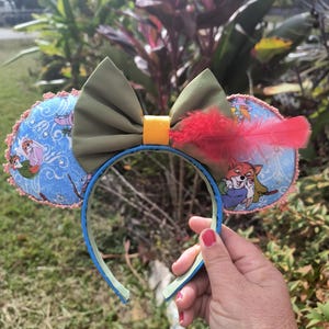 Robin Hood Mickey Ears, Nottingham Mouse Ears, Maid Marian Ears, Disneyland Mouse Ears, Magic Kingdom Mouse Ears, Mouse Ears, Headband Ears