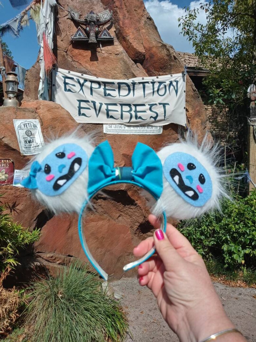 Yeti Mickey Ears, Matterhorn Mouse Ears, Animal Kingdom Ears