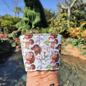 Moana Reversible Kaffeewärmer, Maui Handgefertigter Getränkewärmer