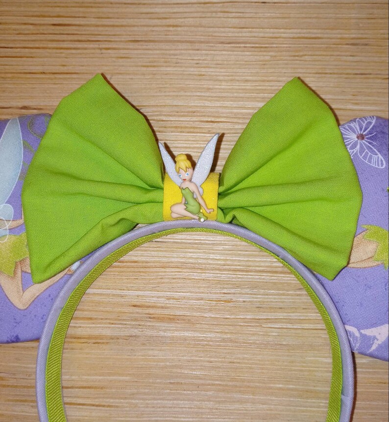 Tinkerbell Mickey Ears Pixie Mickey Ears Disneyland Mouse Etsy