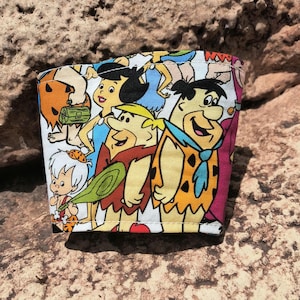 Flintstones Reversible Handmade Coffee Cozy, Dino Coffee Cozy,  The Jetsons Drink Cozy, Judy Drink Sleeve