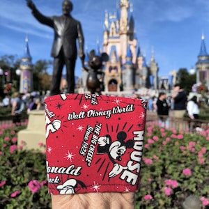 Funda para café de Mickey Mouse, funda para café de Starbucks, funda para café de Chip & Dale, funda para bebidas de Magic Kingdom, funda para bebidas de Disneyland, funda para bebidas de Disney