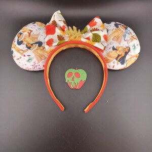 Pocahontas Mickey Ears. Princess Mouse Ears, Animal Kingdom Mickey Ears, Disneyland Mickey Ears, Disney Mouse Ears, Headband Mickey Ears