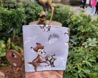 Bambi Coffee Cozy, The Jungle Book Coffee Cozy, Animal Kingdom Cozy, Epcot Flower and Garden Cozy, Disneyland Drink Cozy, Baloo Coffee Cozy