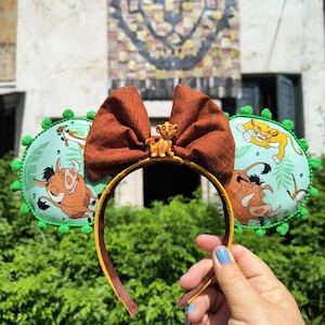 The Lion King Mickey Ears, Animal Kingdom Mickey Ears, Simba Mickey Ears, Disneyland Mouse Ears, Epcot Flower and Garden Ears, Headband Ears