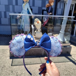 Olaf Mickey Ears, Frozen Mouse Ears, Snowman Mickey Ears, Hollywood Studios Mouse Ears, Epcot Mickey Ears, Pixar Mouse Ears