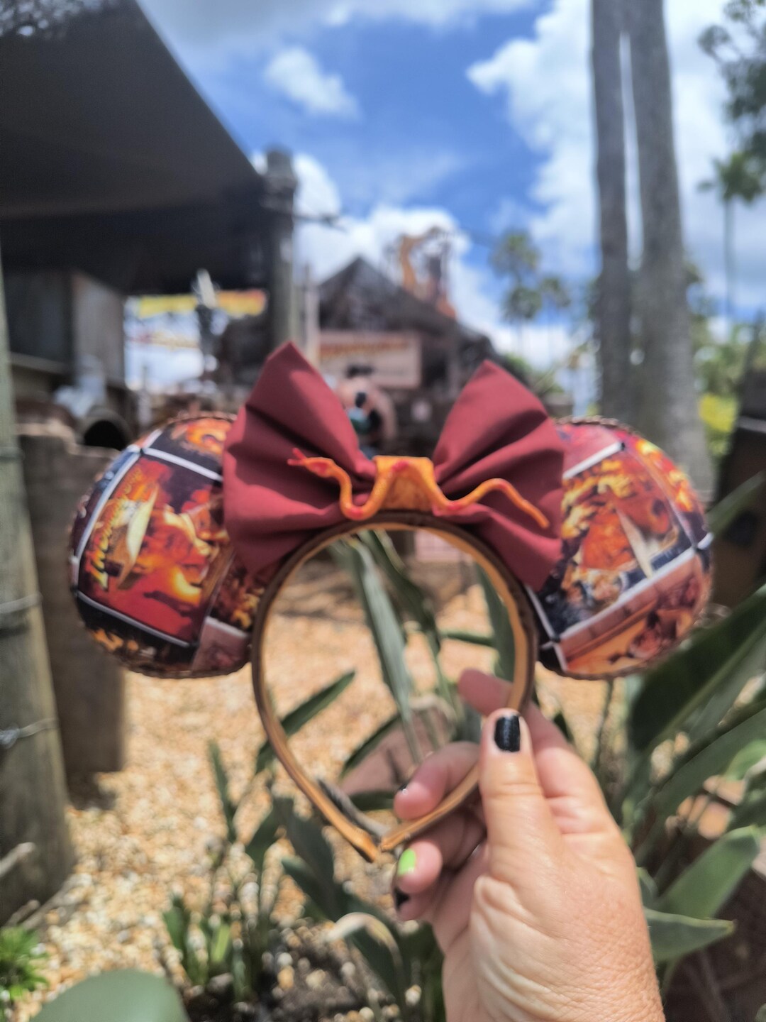 Indiana Jones Handmade Mickey Ears, Raiders of the Lost Ark 