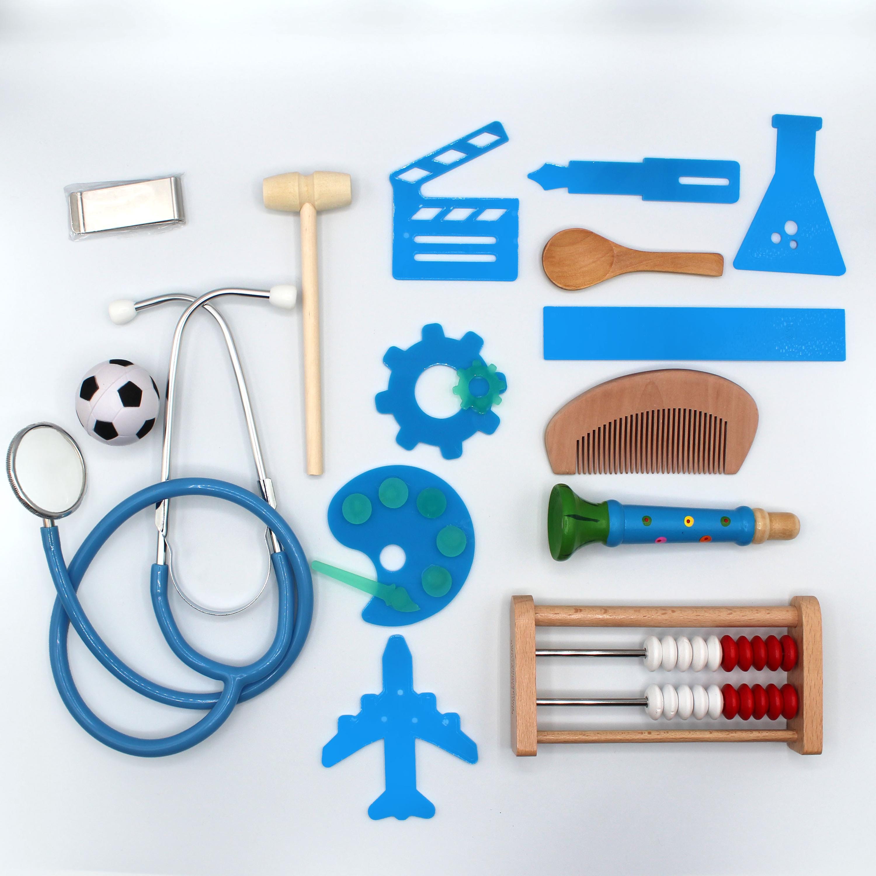 Atamhatik (agrahadig) - First Tooth Ceremony Play Kit in Blue