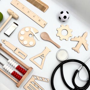 AtamHatik (AgraHadig) - First Tooth Ceremony Play Kit in White Wood