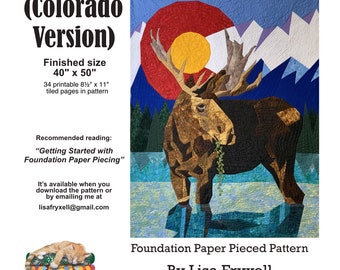 Wading Moose (Colorado Version)
