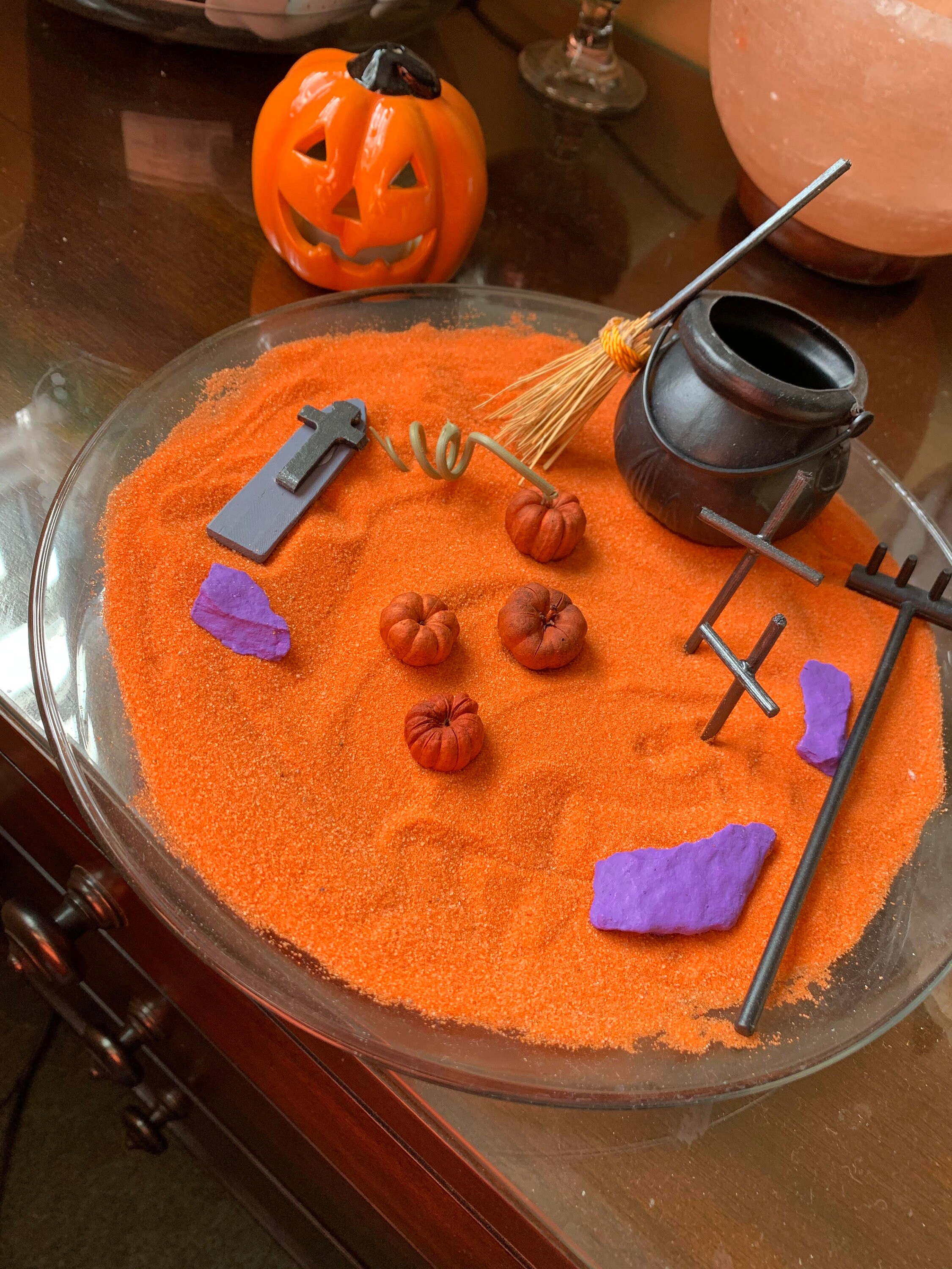 Halloween Zen Garden Etsy