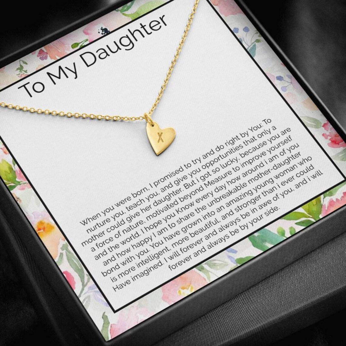 Sentimental necklace for daughter Clearance