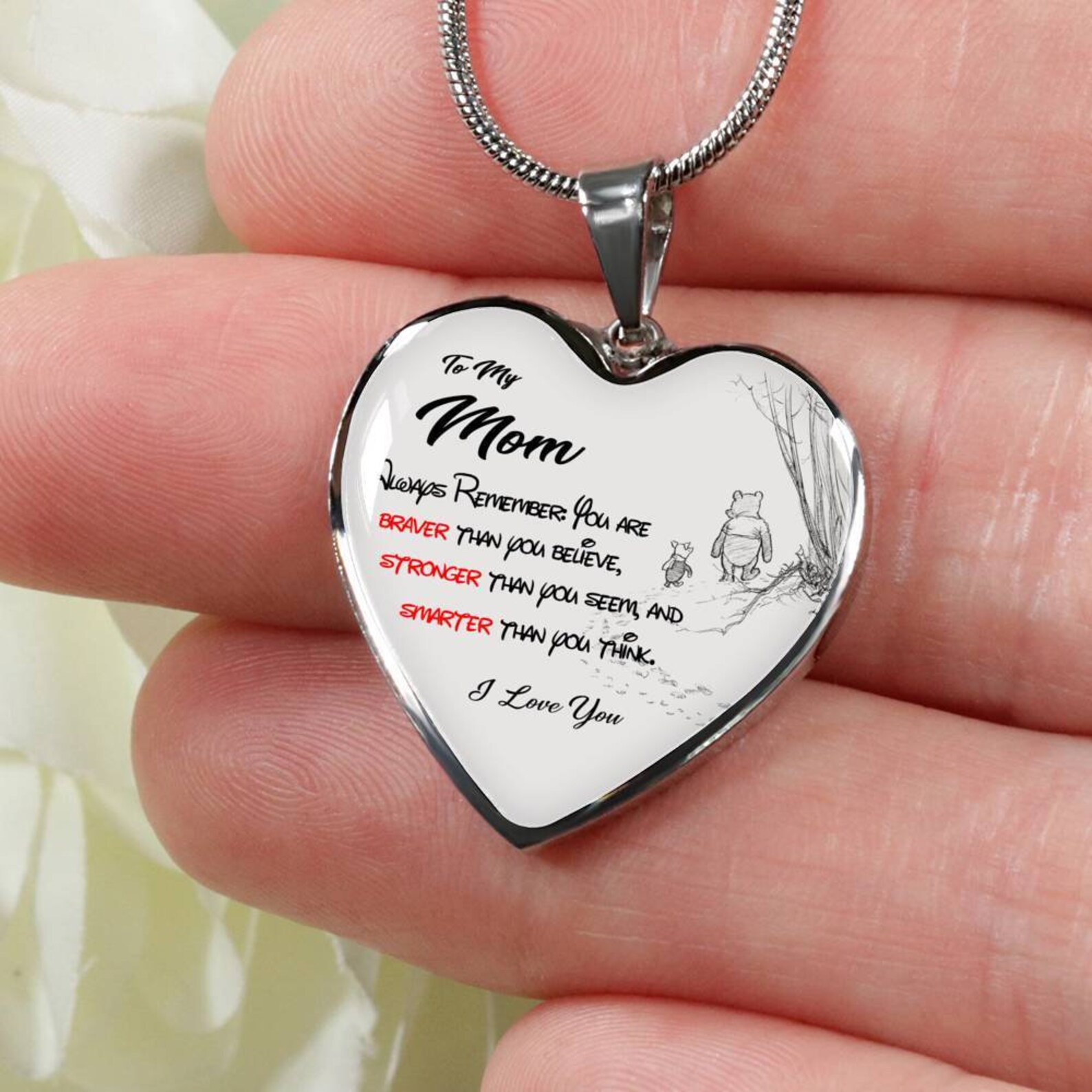 Gifts for Mom. To My Mom Sentimental Necklace. Christopher Etsy