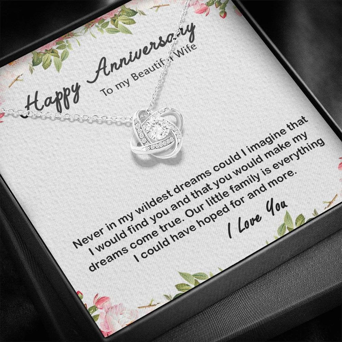 Anniversary Gifts For Wife Anniversary Gift For Wife Gift for Wife on Wedding