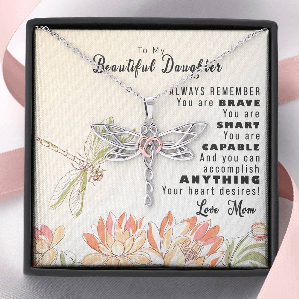 Daughter Necklace. Gifts for Adult 