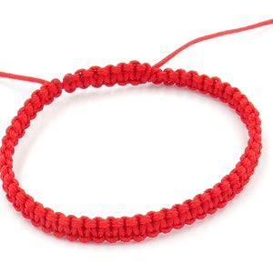 Red lucky bracelet, Baby bracelet, Kids bracelet, Macrame Knot Red Friendship Bracelet, Boys Girs Women Man Gift,  UK