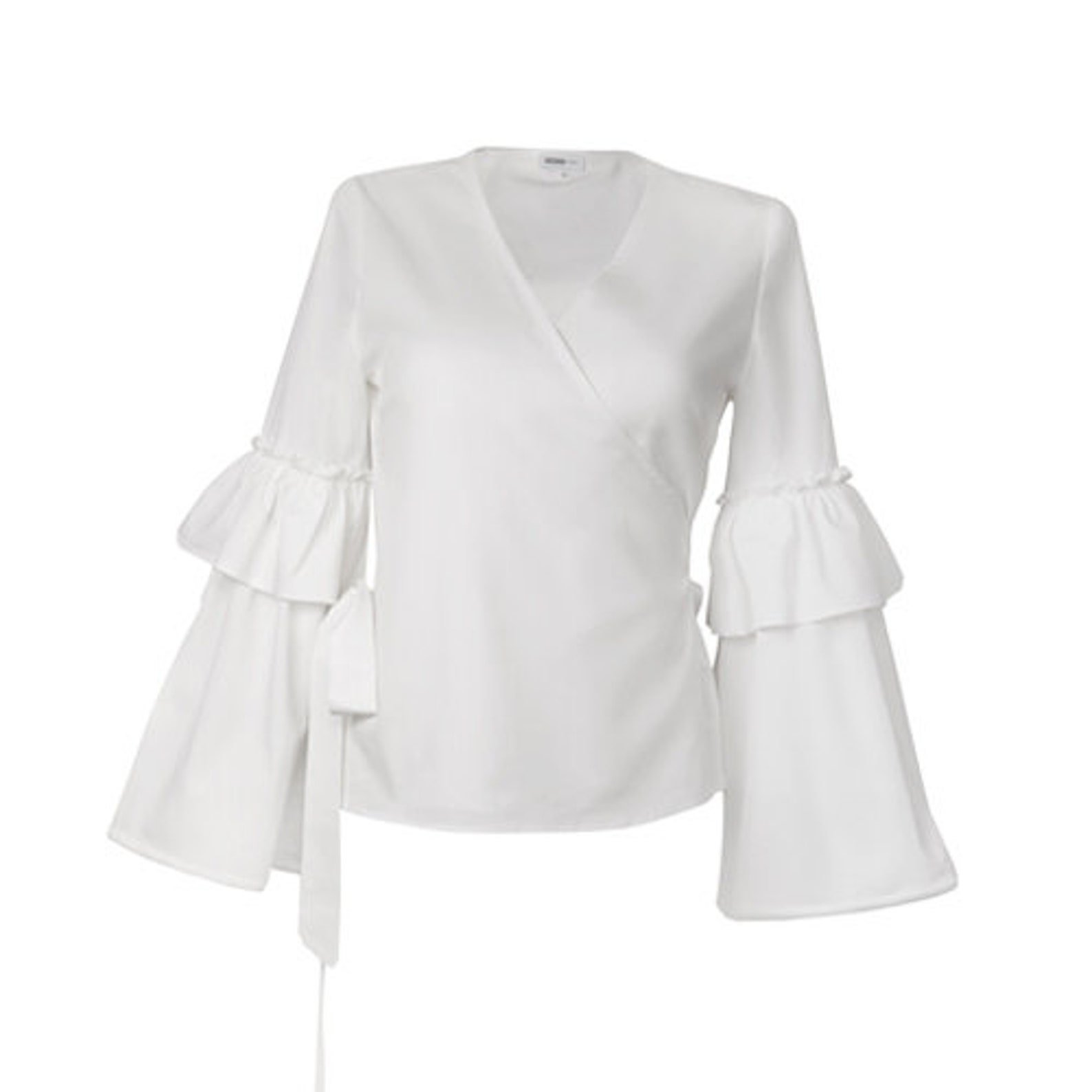 Envelope Blouse With Detachable Sleeves - Etsy