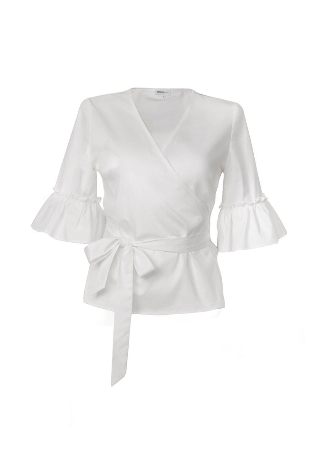 Envelope Blouse With Detachable Sleeves - Etsy