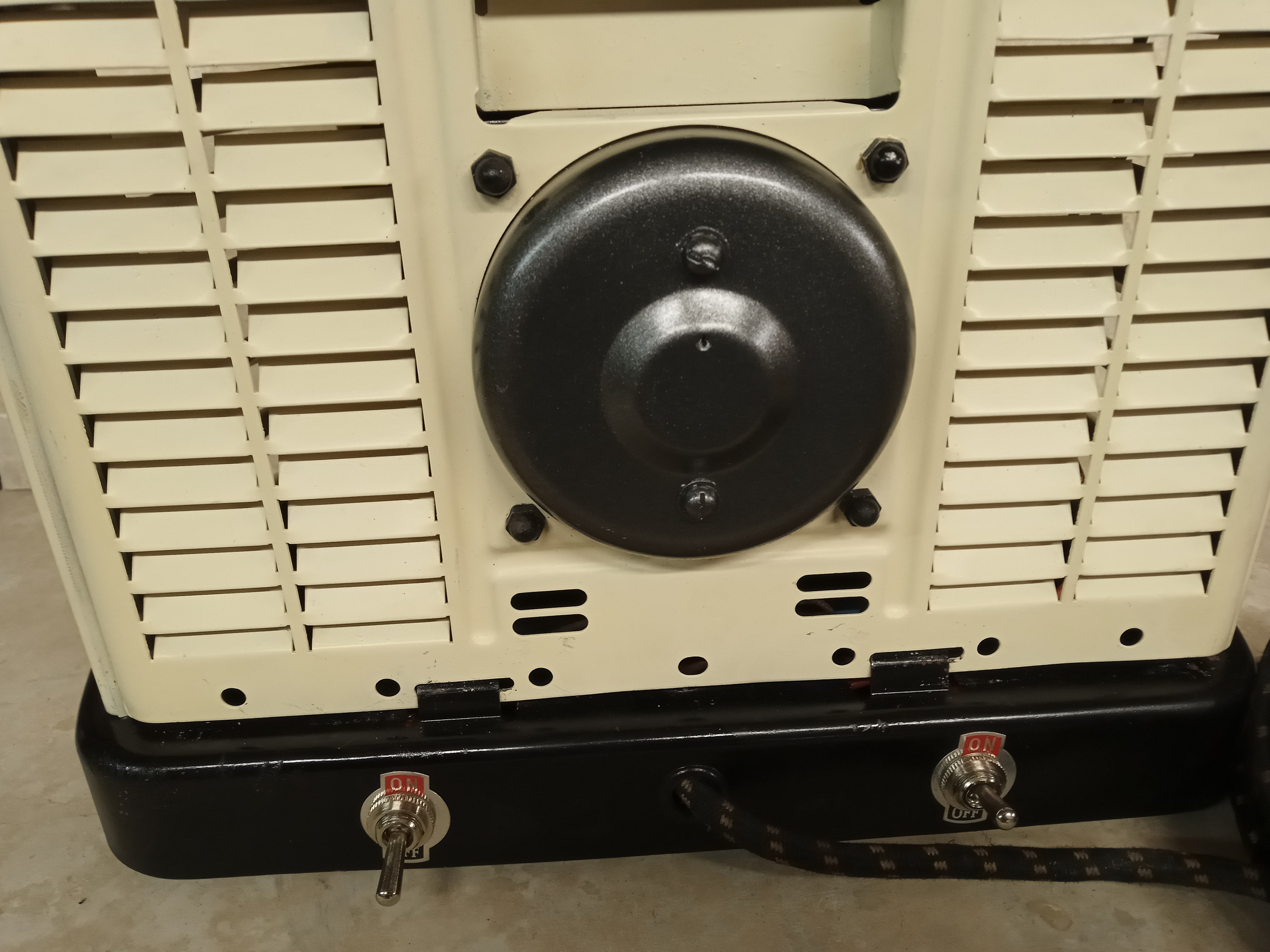 VINTAGE BEEHIVE ELECTRIC Heater Repurposed Lamp Etsy