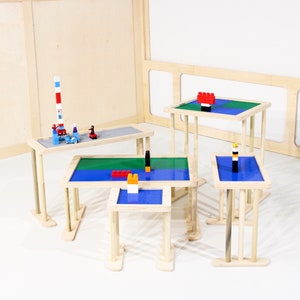 Busy Builder Tables  by PlayWilder - A Kids Play Table -  The Perfect Gift For Your 2 to 9 Yr Old Builder