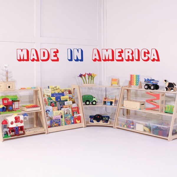 Montessori Toy Storage Etsy