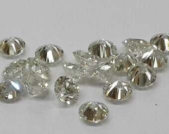Natural Loose Wholesale Diamond Lot 50pc 1.5mm F Color VS Clarity Brilliant Cut Natural Loose Wholesale Diamond Lot 50pc 1.5mm F Color VS Clarity Brilliant Cut