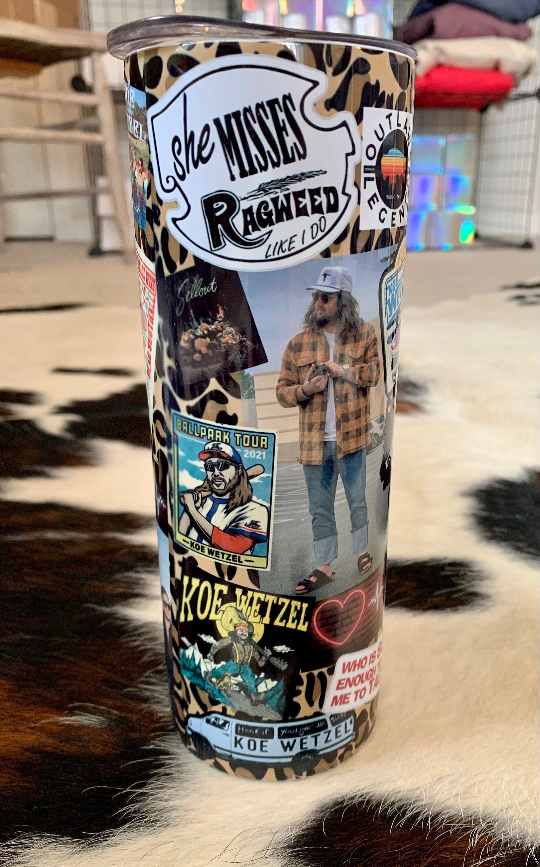 Play Me Some Koe - 20 oz Tumbler - 12 oz Can Koozie Duozie Koe Wetzel