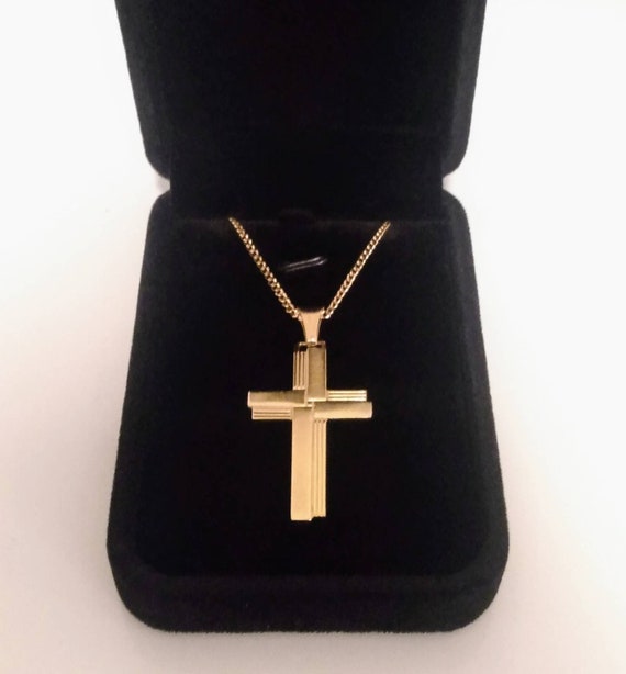 RARE 14K Italian Solid Yellow Gold Mens 