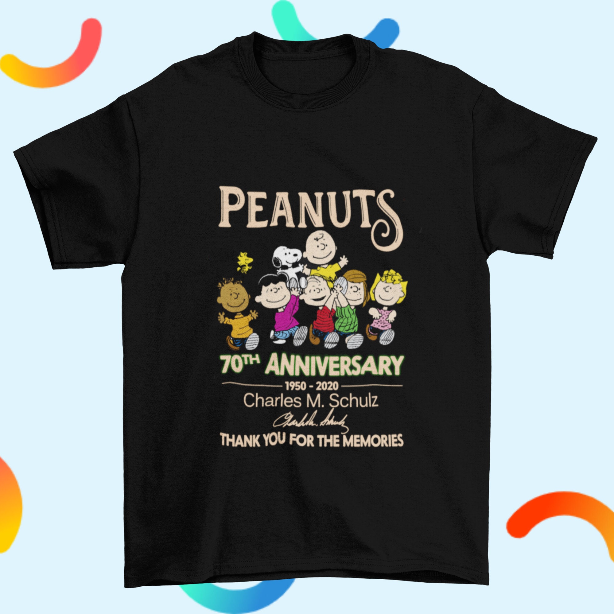 Discover Snoopy 70th Anniversary 1850 2020 T-Shirt