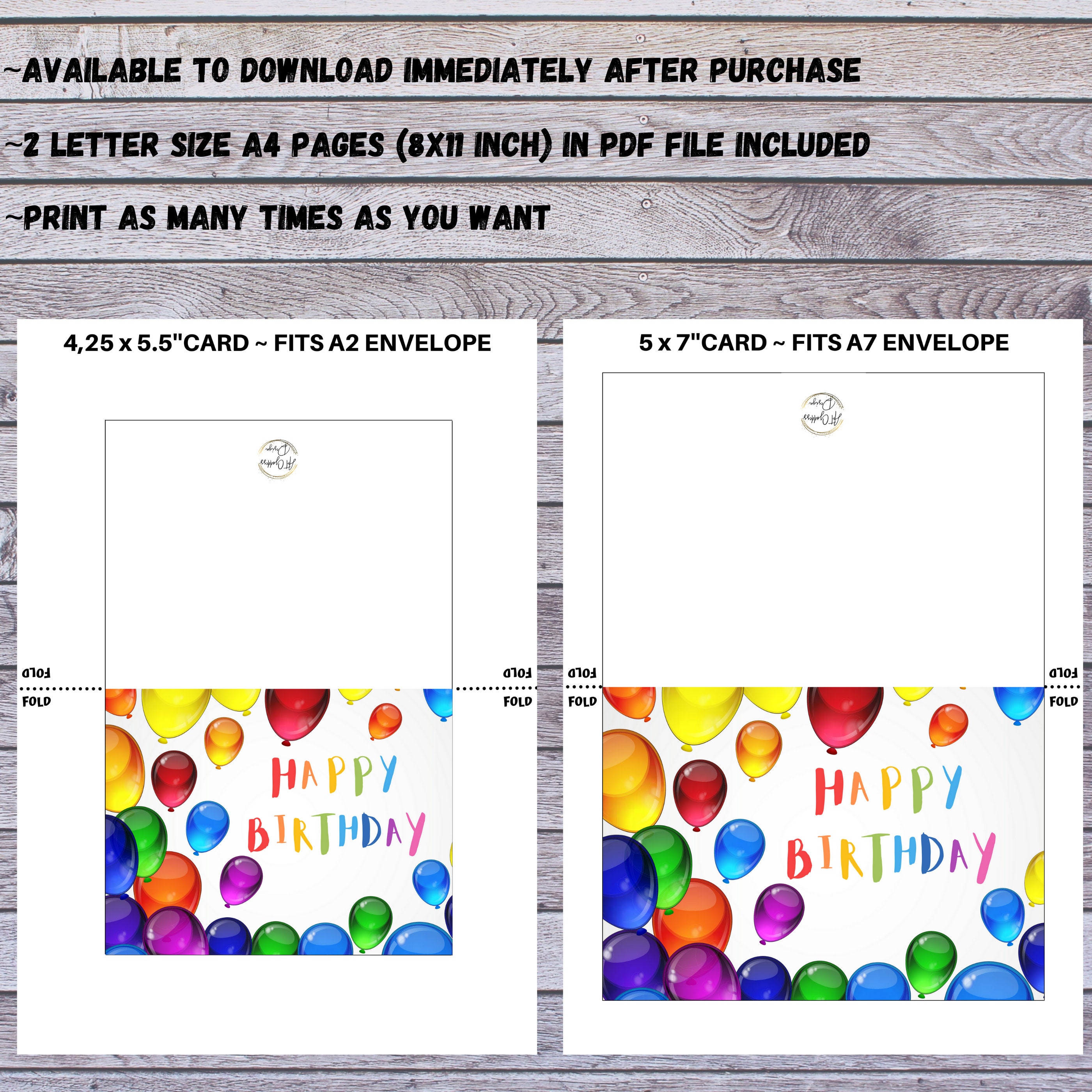 Elegante Tarjeta De Felicitación De Cumpleaños En Blanco Tarjeta De