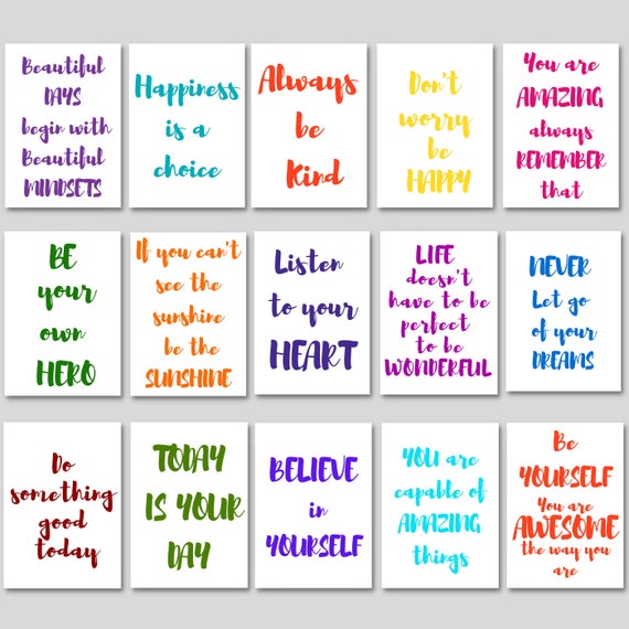 Printable Life Quotes Motivational Quotes Svg Bundle Afbeelding Door
