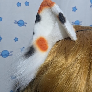 Calico Cat Ear Headband