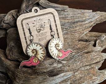 Nautilus Earrings