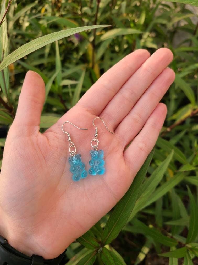 Colorful Gummy Bear Earrings