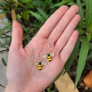 Cute Bumble Bee Earrings