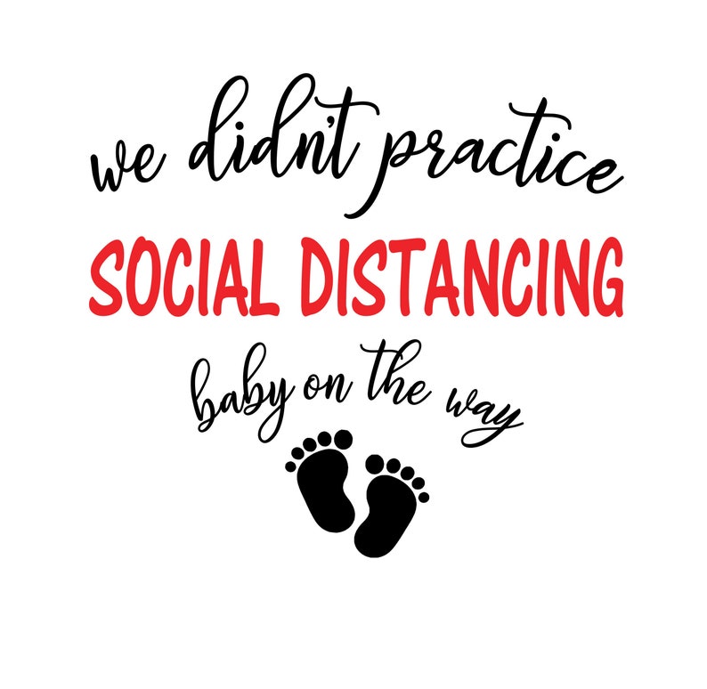 Download We didn't practice social distancing svg cutting file | Etsy