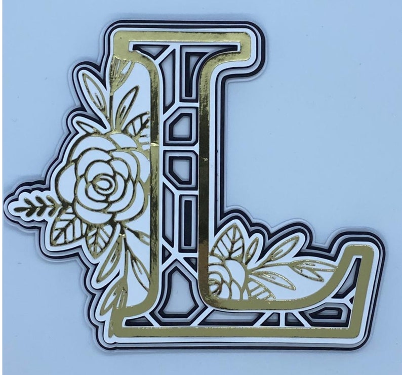 Download Paper Crafting Svg Files Cricut Wood Laser Dxf 3d Layered Floral Letter S Silhouette Png Digital Art Collectibles Kientructhanhdat Com