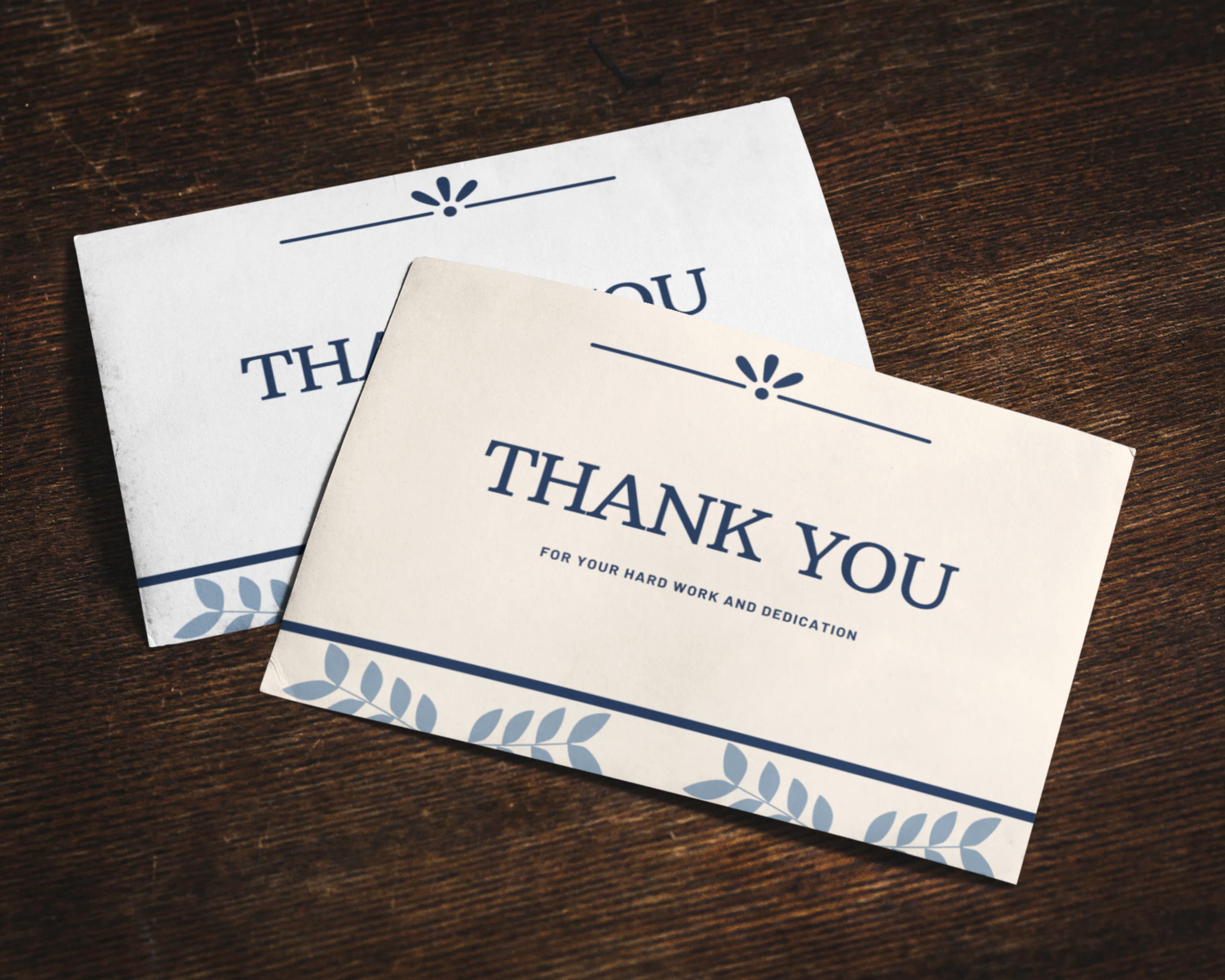 Thank You Cards Printable, Employee Appreciation Cards Digital Download, Thank You for Your Hard ...