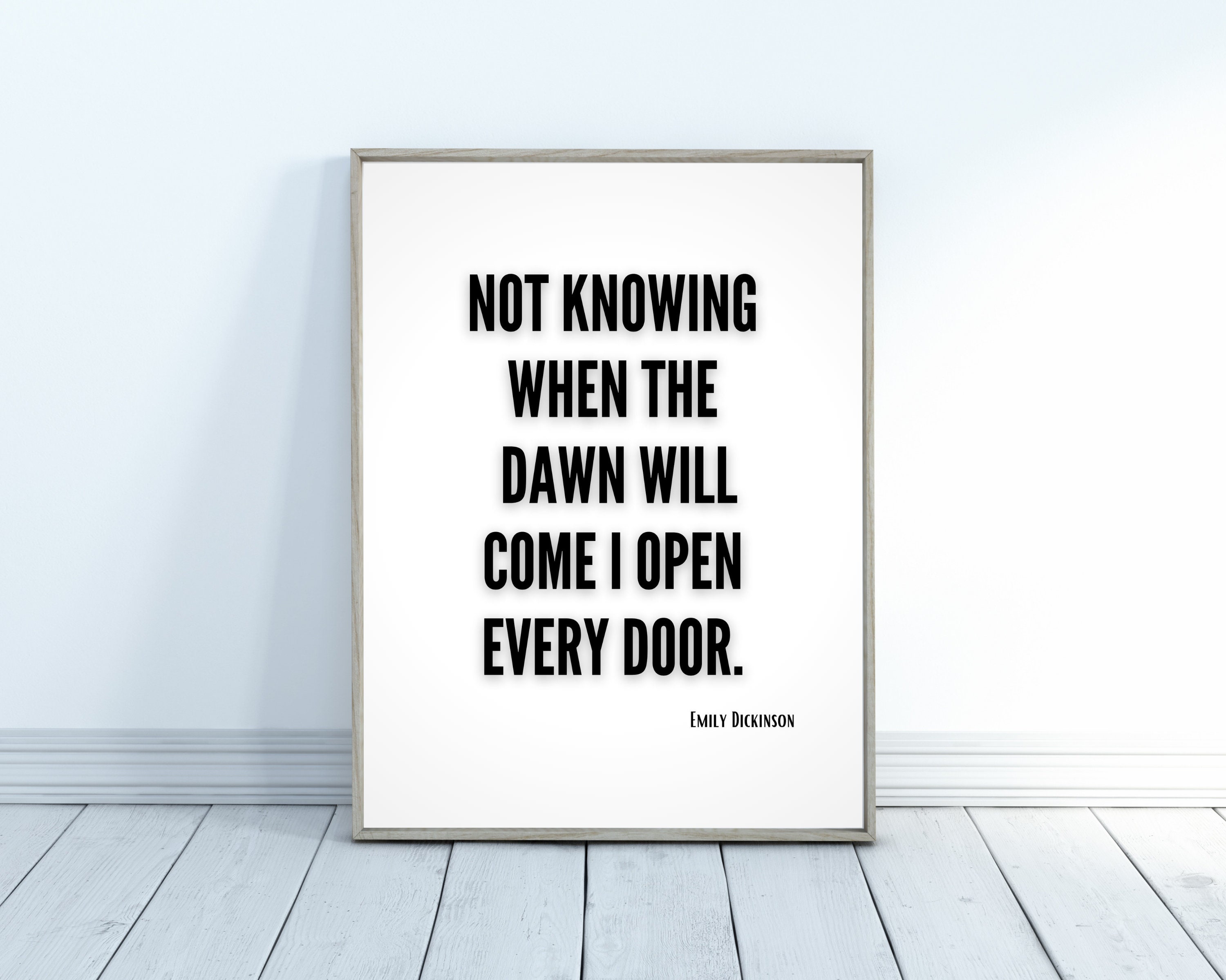 Emily Dickinson Print, Poetry Print, Literary Gifts for Teens, Inspirational Quotes Wall Art Downloads, Dorm Room Wall Art, Classroom Decor