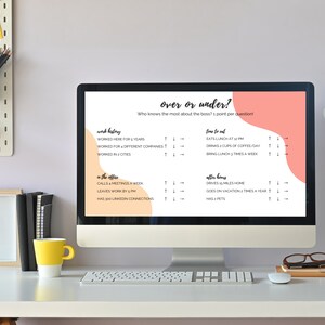 Pacchetto giochi digitali per feste per il lavoro, attività happy hour virtuale, giochi PowerPoint per il lavoro Pacchetto di download digitale istantaneo, giochi per i boss