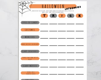 Halloween ice breakers