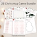 Advent Calendar Activity Bundle, Printable Christmas Games Instant ...