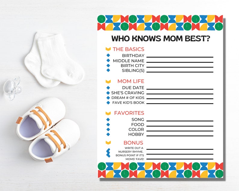 Printable Baby Shower Game Bundle, Gender Neutral Baby Sprinkle Games, Instant Download Baby Shower Icebreaker Fun Shower Activity Cards image 7