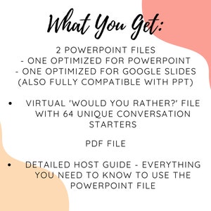 Would You Rather Virtual Game for Family, Conversation Starters, Icebreaker Game, PowerPoint Game, Activity for Kids, Work Game This or That image 8