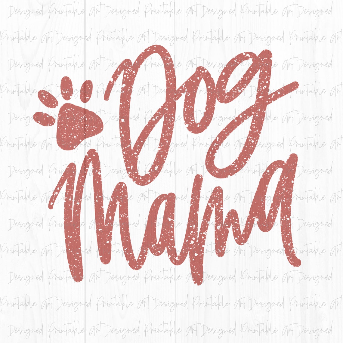 Dog Mama Sublimation Dog Mama PNG DTG Printing Digital - Etsy