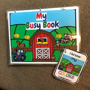 Toddler On the Farm Busy Book