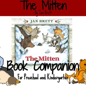 The Mitten Book Companion for Preschool and Kindergarten
